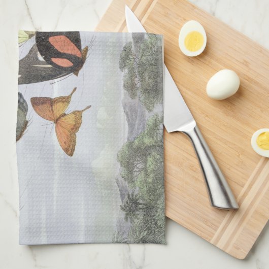 Het Fairy Queen's Carriage | Elf World Theedoek (Quarter Fold)