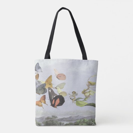 Het Fairy Queen's Carriage | Elf World Tote Bag (Achterkant)