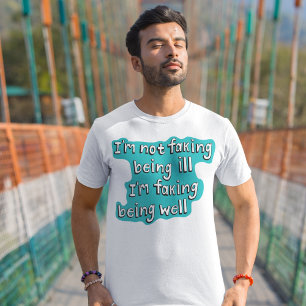 Het falen is goed Onzichtbare Invaliditeit T-shirt
