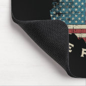 Het Fallen American Flag Memorial Day op de 4e Muismat (Hoek)