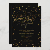 Het fancy Baby shower van de Confetti van het Manu Kaart (Voorkant / Achterkant)