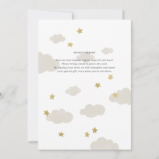 Het Fancy Baby shower van het Manuscript van de ma (Achterkant)