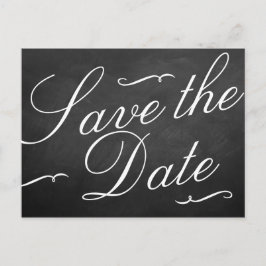 Het Fancy Collectie van het Chalkboard Wedding Aankondigingskaart