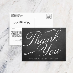 Het Fancy Collectie van het Chalkboard Wedding Briefkaart