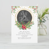 Het Fancy kerstfeest in de zalen Kaart (Staand voorkant)