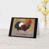 Het fancy Wenskaart van Veren Kaart (Gele Bloem)