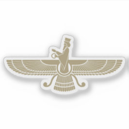 Het Faravahar-symbool, Iran Sticker