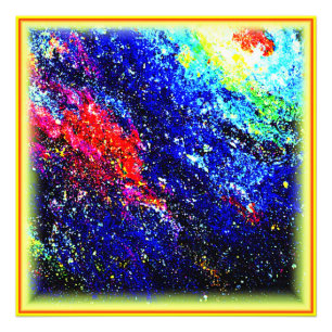 Het fascineren Kleuren van het Universum. Bestel n Foto Afdruk