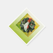 Het fascineren van Luna Moth Napkins Servet (Hoek)