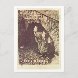 Het fascistische Poster aviation_Propaganda Briefkaart