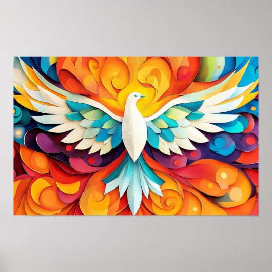 Het fatsoen van de Heilige Geest Poster (Voorkant)