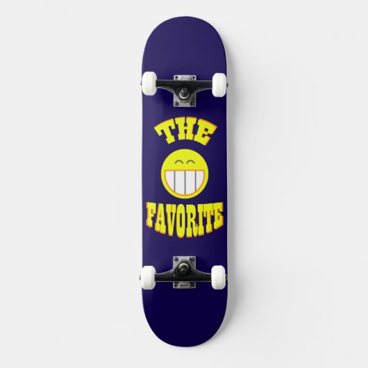 Het favoriete skateboard ontwerp (Voorkant)
