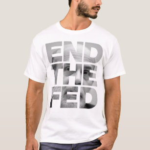 Het Fed Bernanke-Shirt beëindigen T-shirt