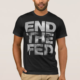 Het Fed Bernanke-Shirt beëindigen T-shirt