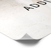 HET FEEST BEGINT HIER! Fotobanner Poster (Hoek)