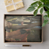 Het feest der goden (door Giovanni Bellini) Tissuepapier (Geschenk)