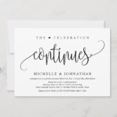 Het Feest Gaat Door, Trouwfeest met Vlucht Kaart (Voorkant)