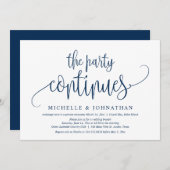 Het Feest Gaat Door, Trouwvlucht Feest Kaart (Voorkant / Achterkant)