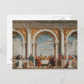 Het feest in het Huis van Levi Briefkaart (Voorkant / Achterkant)