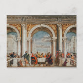 Het feest in het Huis van Levi Briefkaart (Voorkant)