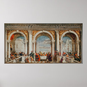 Het feest in het Huis van Levi Poster