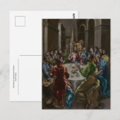 Het feest in het huis van Simon door El Greco Briefkaart (Voorkant / Achterkant)