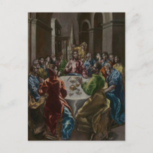 Het feest in het huis van Simon door El Greco Briefkaart