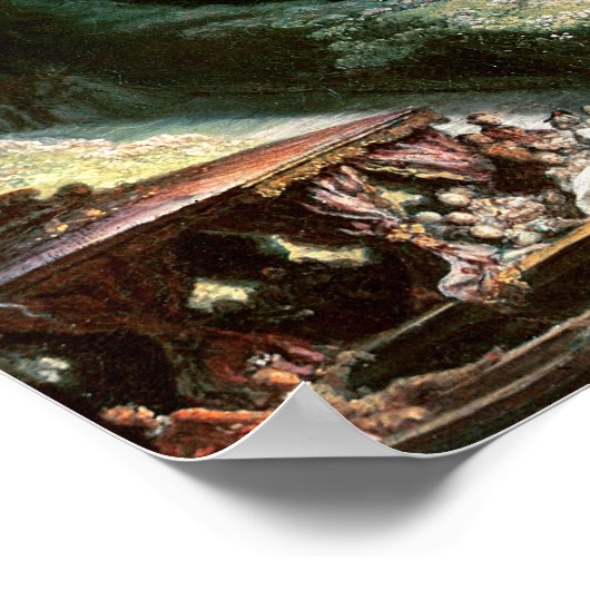 Het feest in Rambouillet Poster (Hoek)