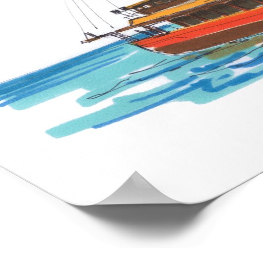 Het feest is aan! poster (Hoek)