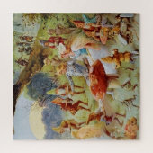 “Het Feest” Sprookjeskunst door E S Hardy Legpuzzel (Verticaal)