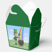 Het feest van de Leprechauns op St. Patrick's Day Bedankdoosjes (Geopend)