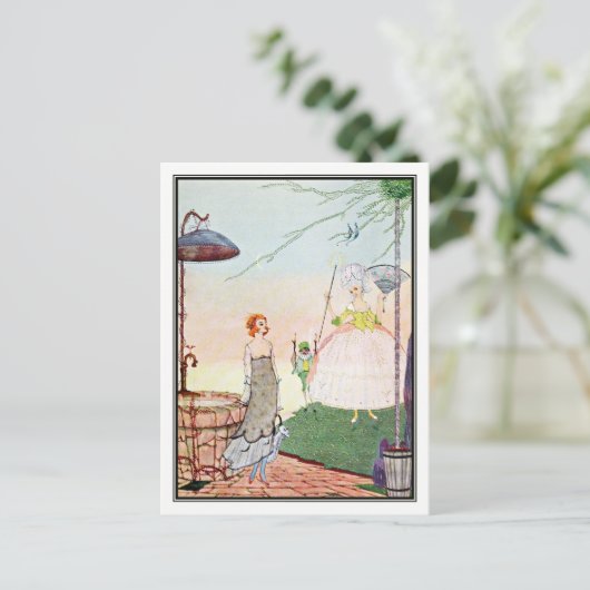 Het feest van Harry Clarke Briefkaart (Staand voorkant)