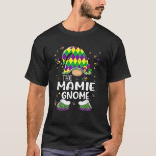 Het feest van het Mamie Gnome Funny Mardi Gras T-shirt