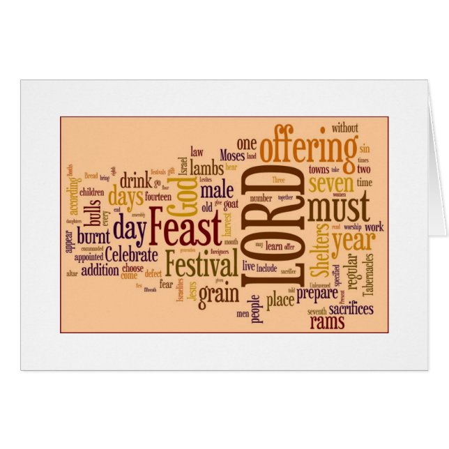 Het feest vieren (Voorkant Horizontaal)