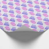 Het feestdagpatroon. cadeaupapier (Hoek)