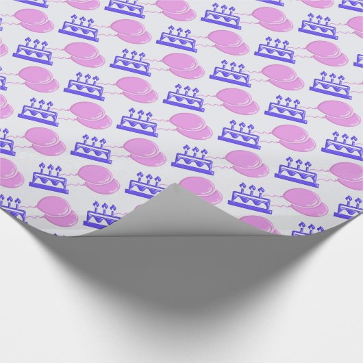 Het feestdagpatroon. cadeaupapier (Hoek)