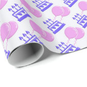 Het feestdagpatroon. cadeaupapier (Rol Hoek)