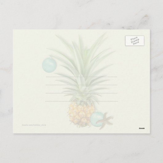 Het feestelijke Briefkaart van Kerstmis van de (Achterkant)