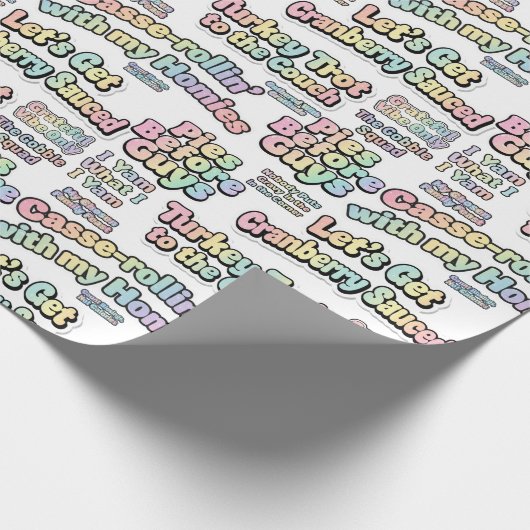 Het Feestelijke Fun Verpakkings Papier (Hoek)