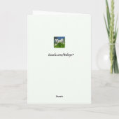 Het feesten Aardeekhoorn Feestdagen Kaart (Achterkant)