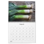 het feesten op pixel, een voedselliefhebbers kalen kalender (Mar 2027)