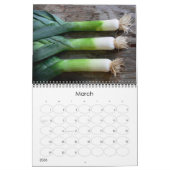 het feesten op pixel, een voedselliefhebbers kalen kalender (Mar 2026)