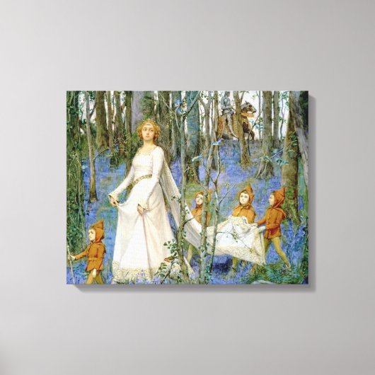 Het feiale hout canvas afdruk (Voorkant)