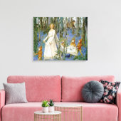 Het feiale hout canvas afdruk (Insitu (Woonkamer))