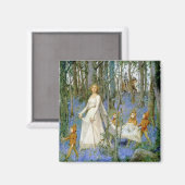 Het feiale hout magneet (Voorkant / Achterkant)