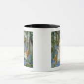 Het feiale hout mok (Midden)