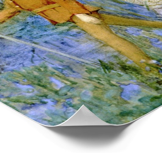 Het feiale hout poster (Hoek)