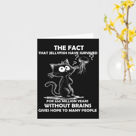 Het feit dat kwallen hebben overleefd voor 650 mol kaart (Gele Bloem)