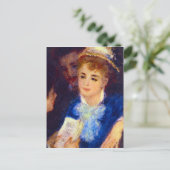 Het feit dat Pierre Renoir het deel heeft uitgewez Briefkaart (Staand voorkant)
