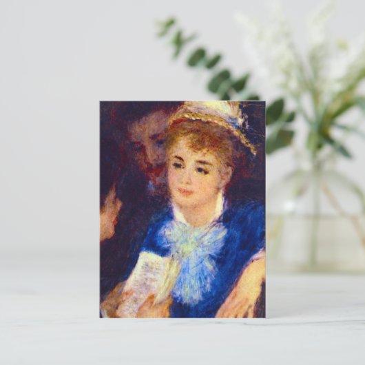 Het feit dat Pierre Renoir het deel heeft uitgewez Briefkaart (Staand voorkant)